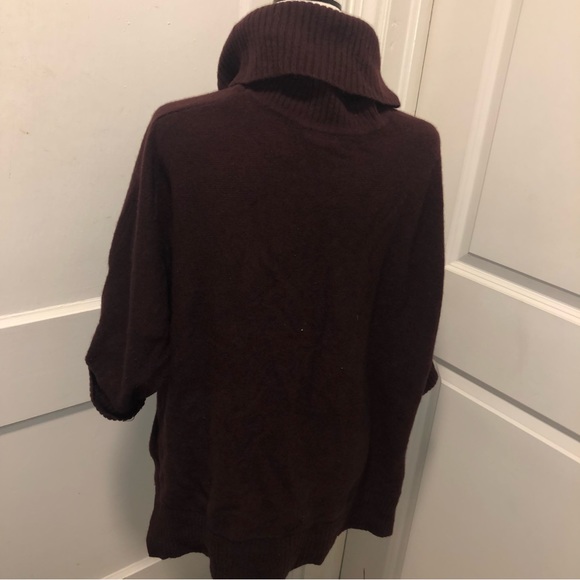 Ll bean ladies wool mix turtleneck sweater size l-xl - Picture 5 of 7